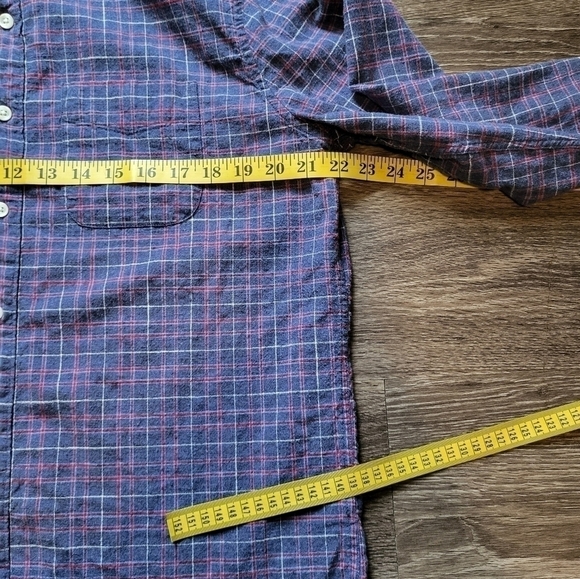 American Eagle Men's Flannel Classic Fit Size Medium - Picture 4 of 5